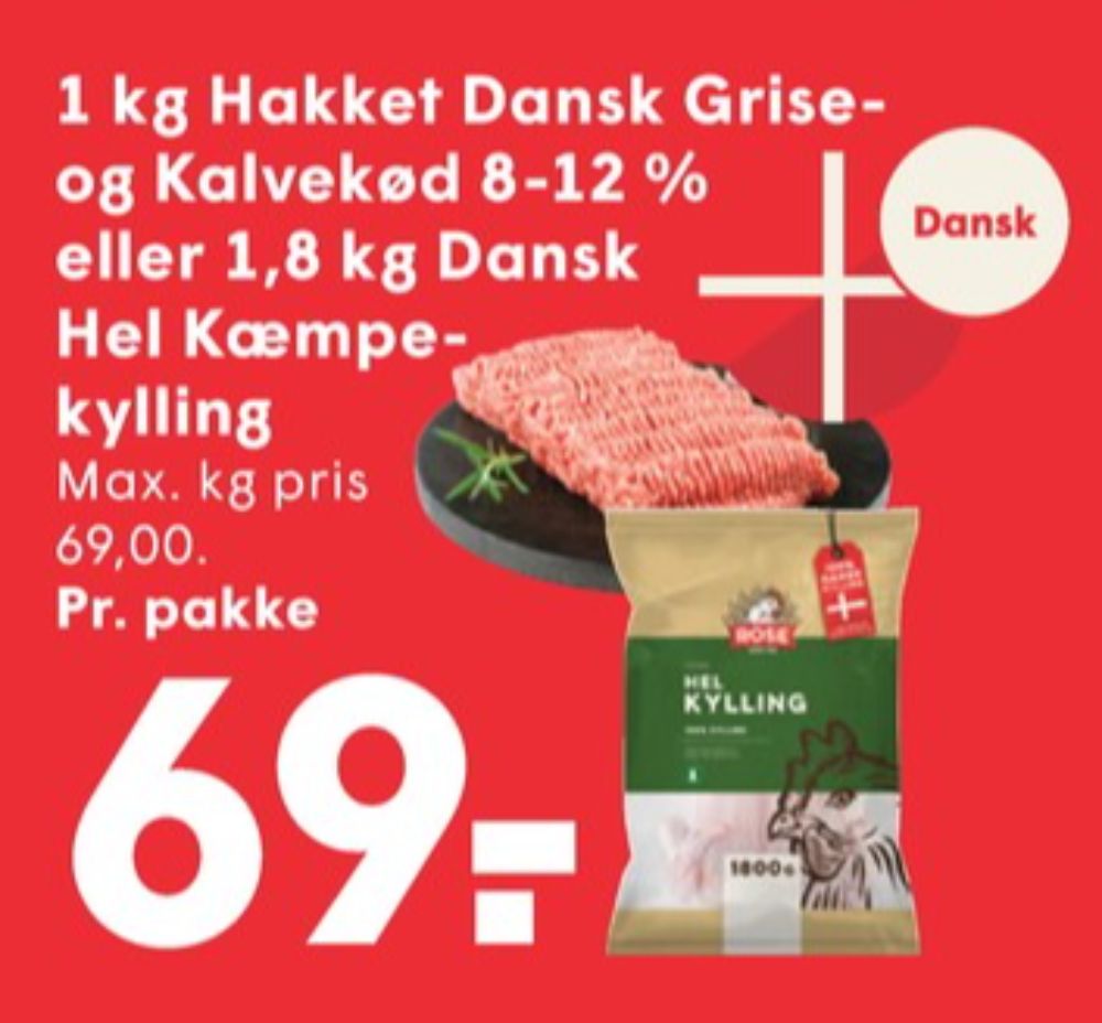 Rose Ærlig Kylling, Kylling