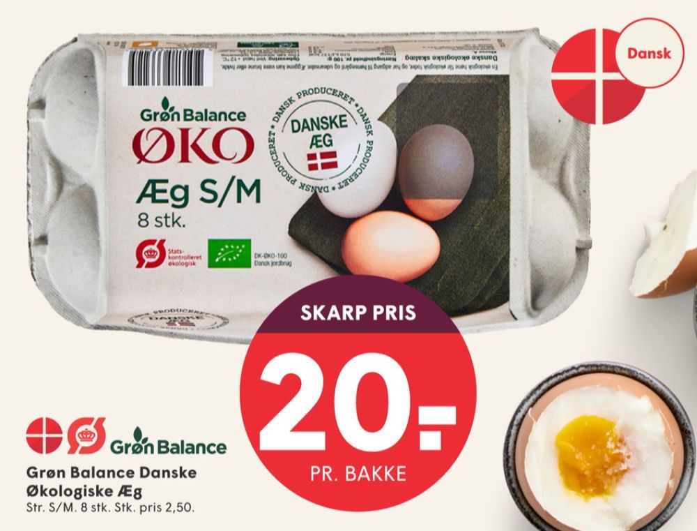 Grøn Balance, Øko Æg S/M