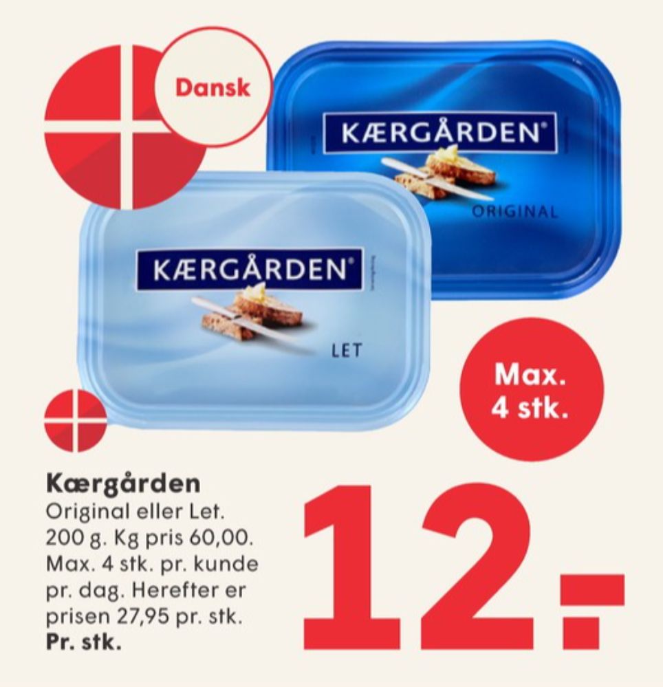 Kærgården, Smørbar Let