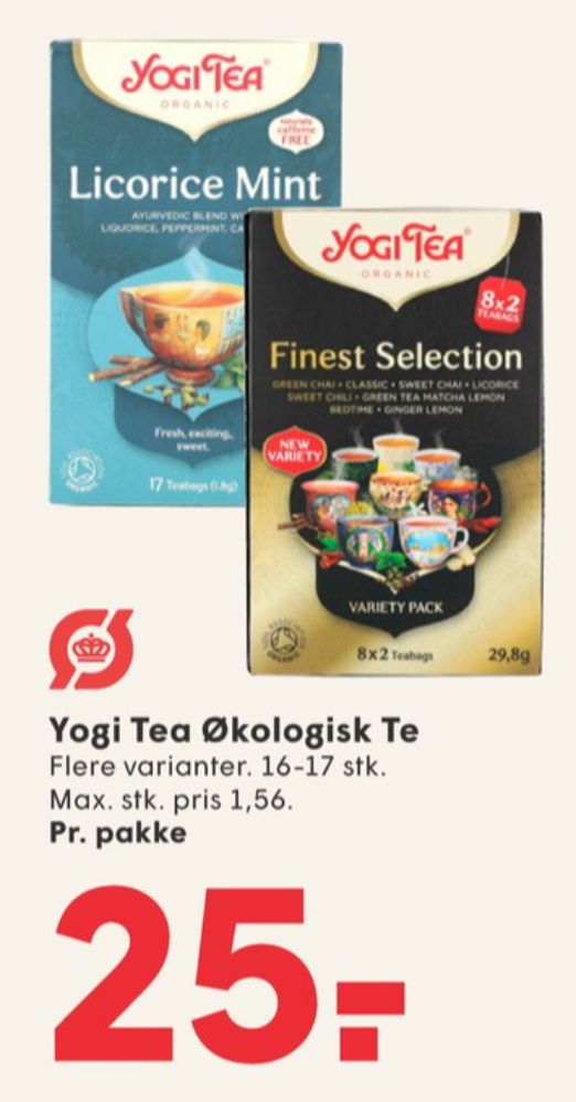 Yogi Tea, Tebreve Licorice Mint
