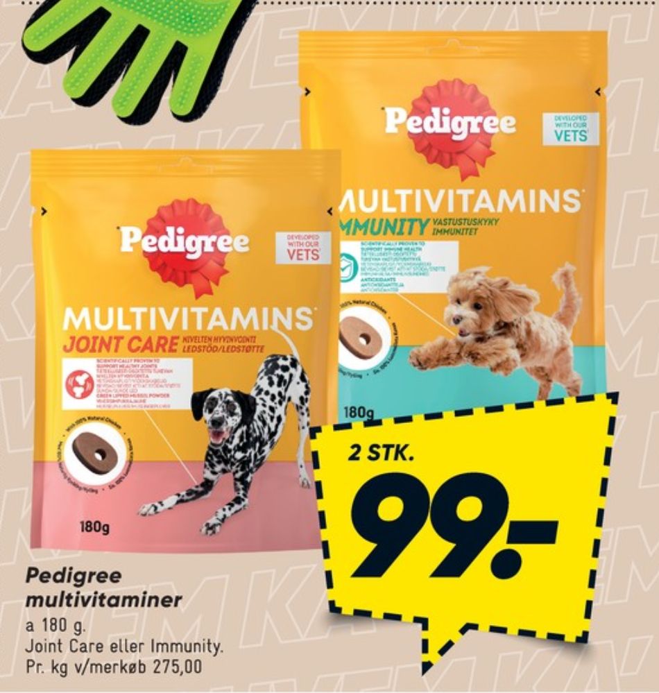Pedigree Multivitamins, Hundesnacks