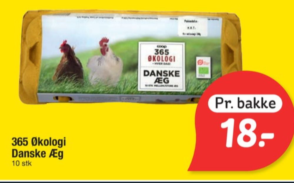 Coop 365, Danske æg M/L
