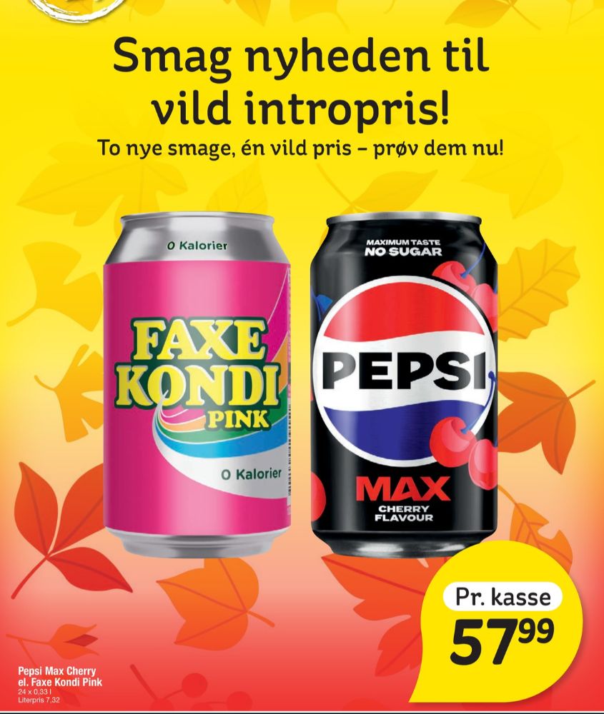 Pepsi Max Cherry, Cola 24 pk.