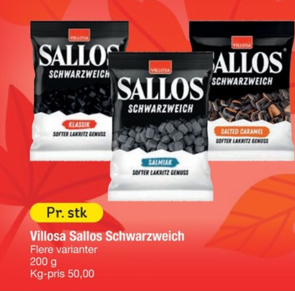 Sallos, Bolsjer Salted Caramel