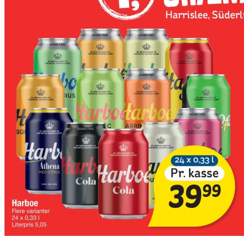 Harboe Zero, Cola 24 pk.