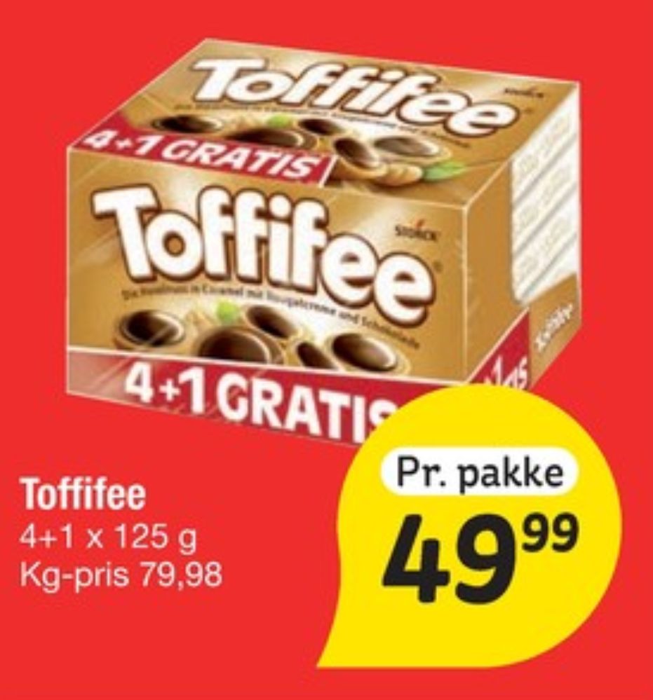 Toffifee, Dessertchokolade