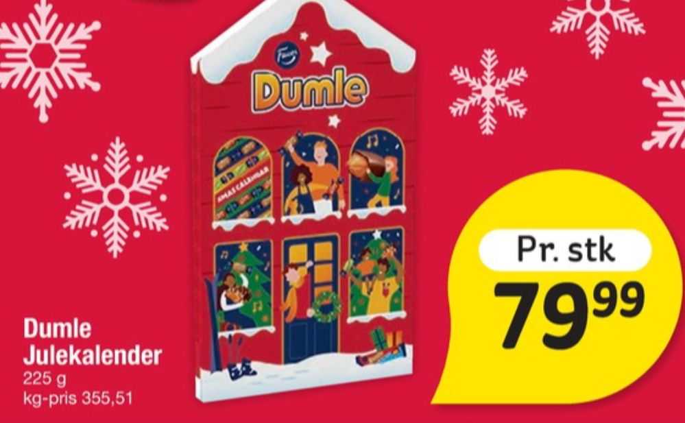 Dumle, Julekalender