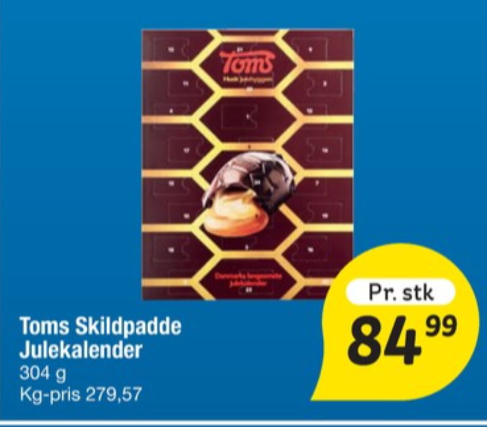 Toms, Julekalender