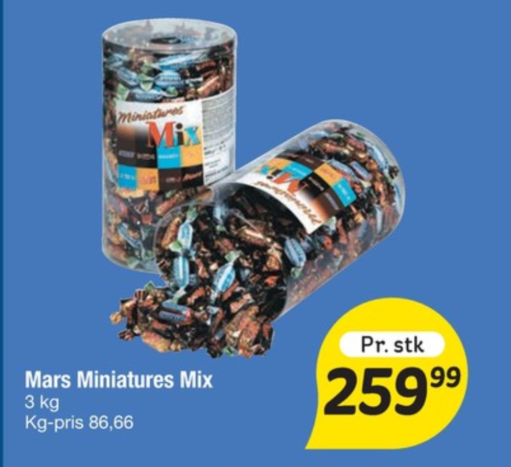 Miniatures, Dessertchokolade