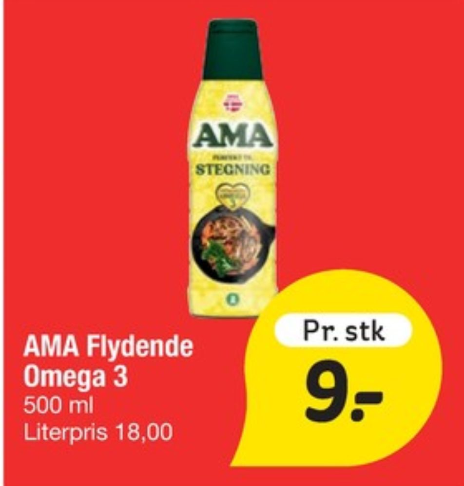 Ama, Margarine-flydende