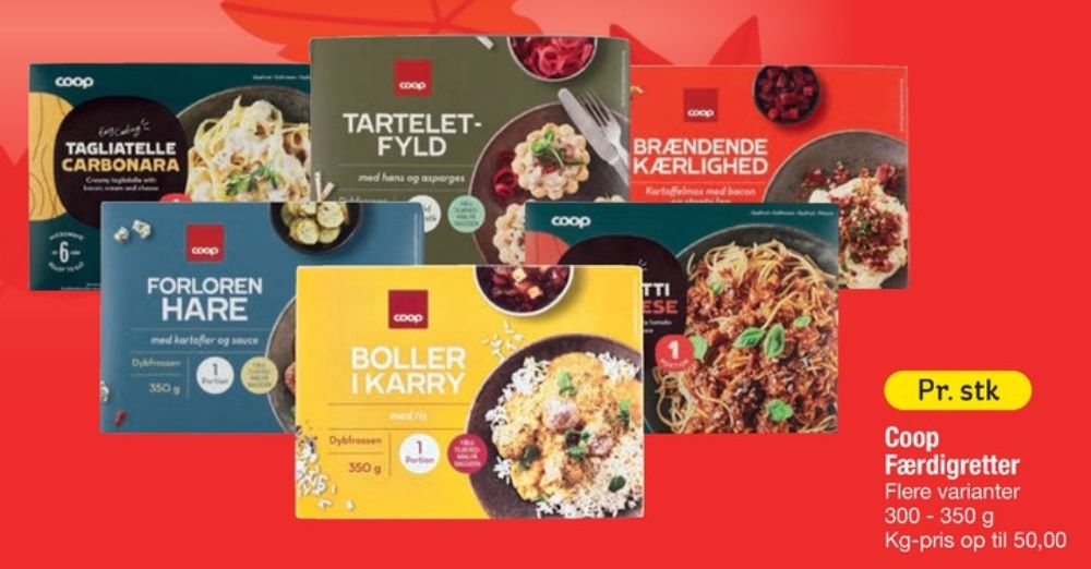 Coop, Tarteletfyld