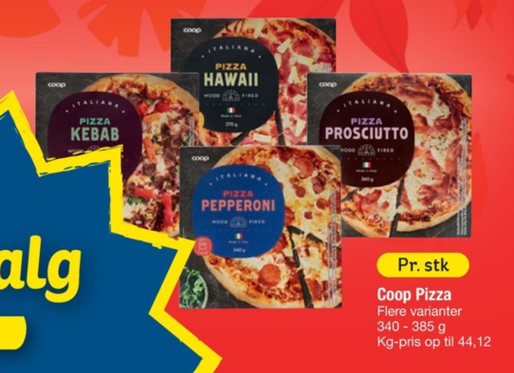 Coop, Pizza Kebab