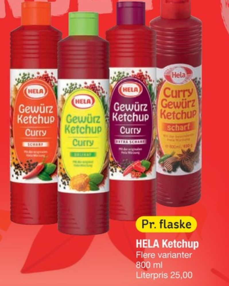 Hela, Ketchup Curry Scharf