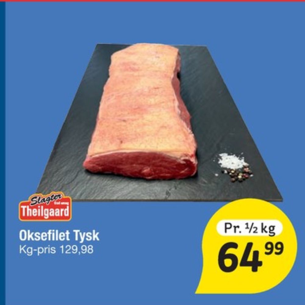 Theilgaard, Oksefilet