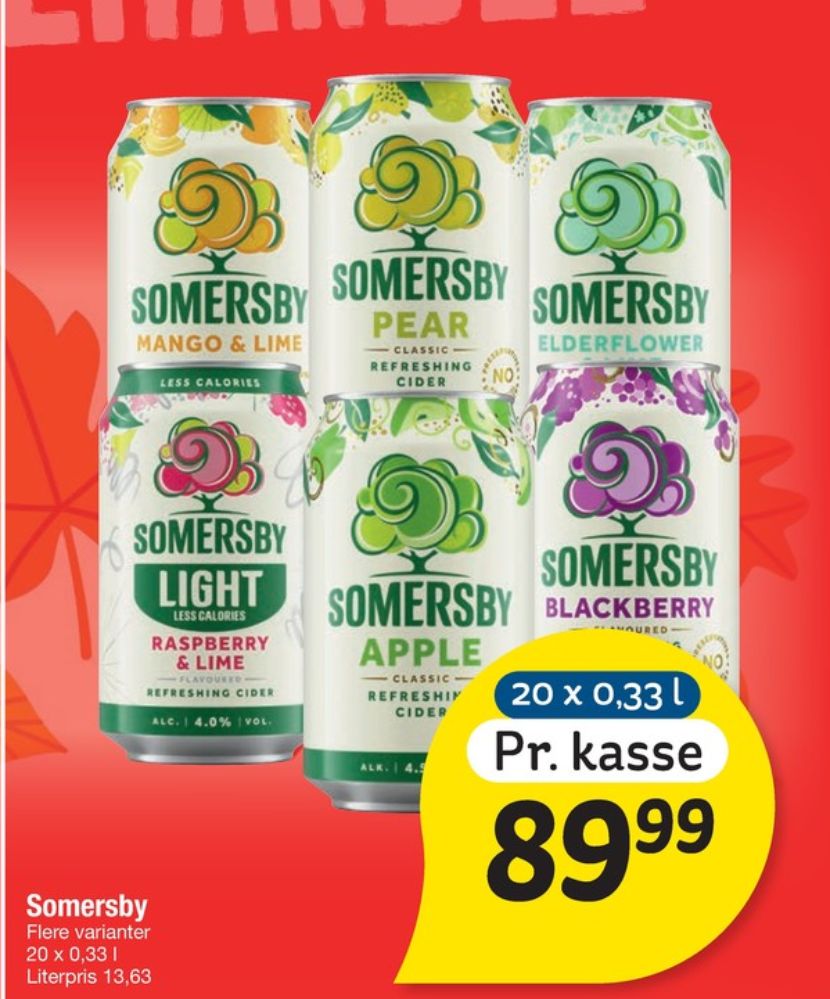 Somersby Blackberry, Blackberry Cider 20 pk.