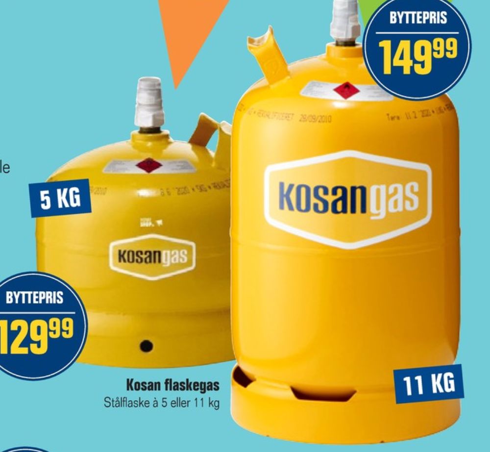 Kosan, Gasflaske