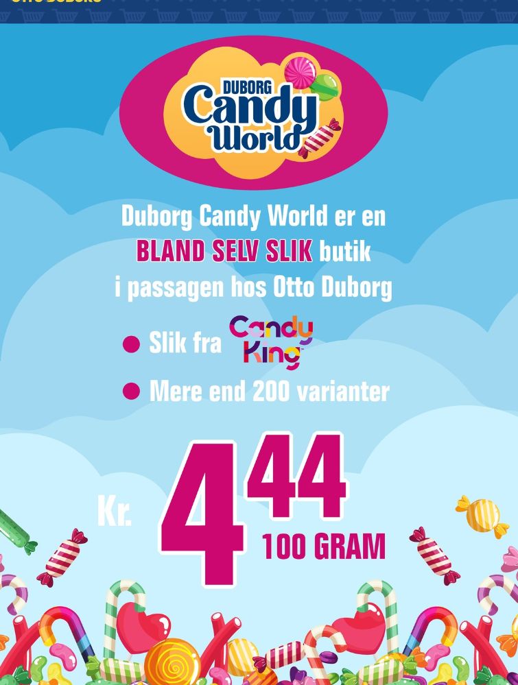 Candy King, Bland selv slik