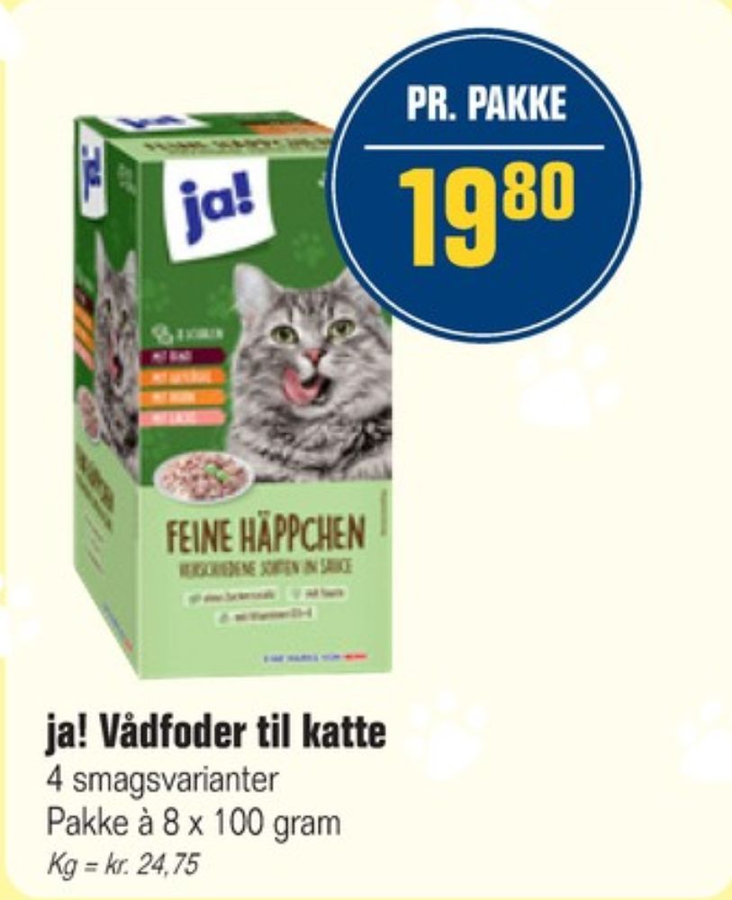 ja!, Kattefoder