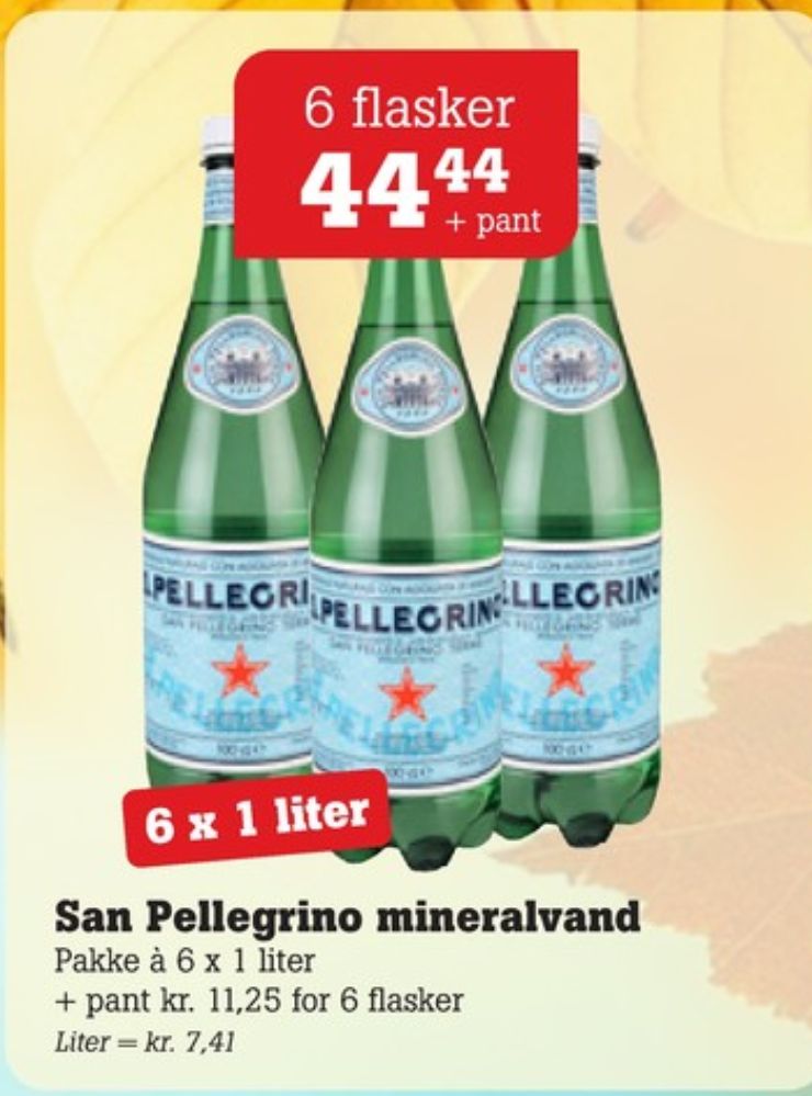 San Pellegrino, Mineralvand med brus