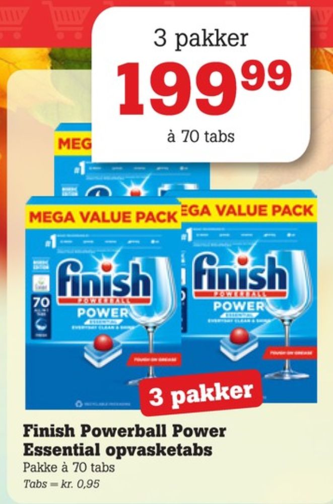 Finish, Maskinopvask-tabs