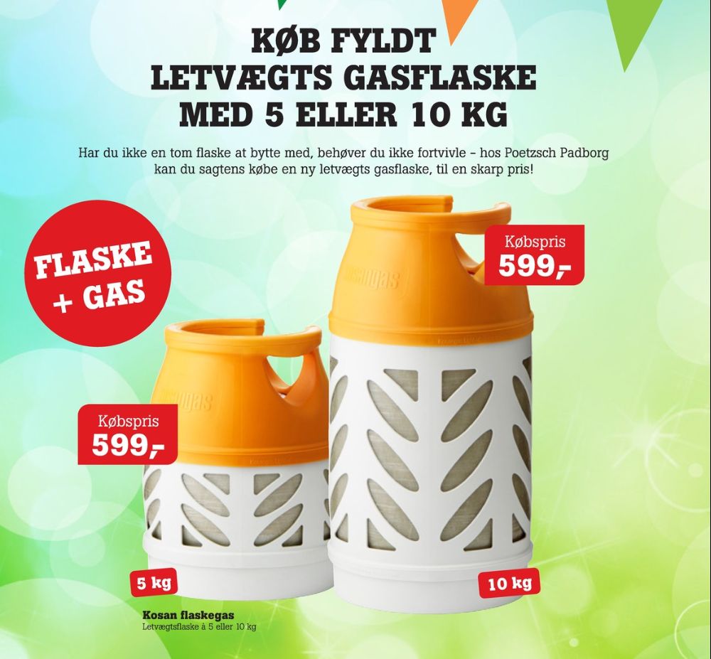 Kosan, Gasflaske