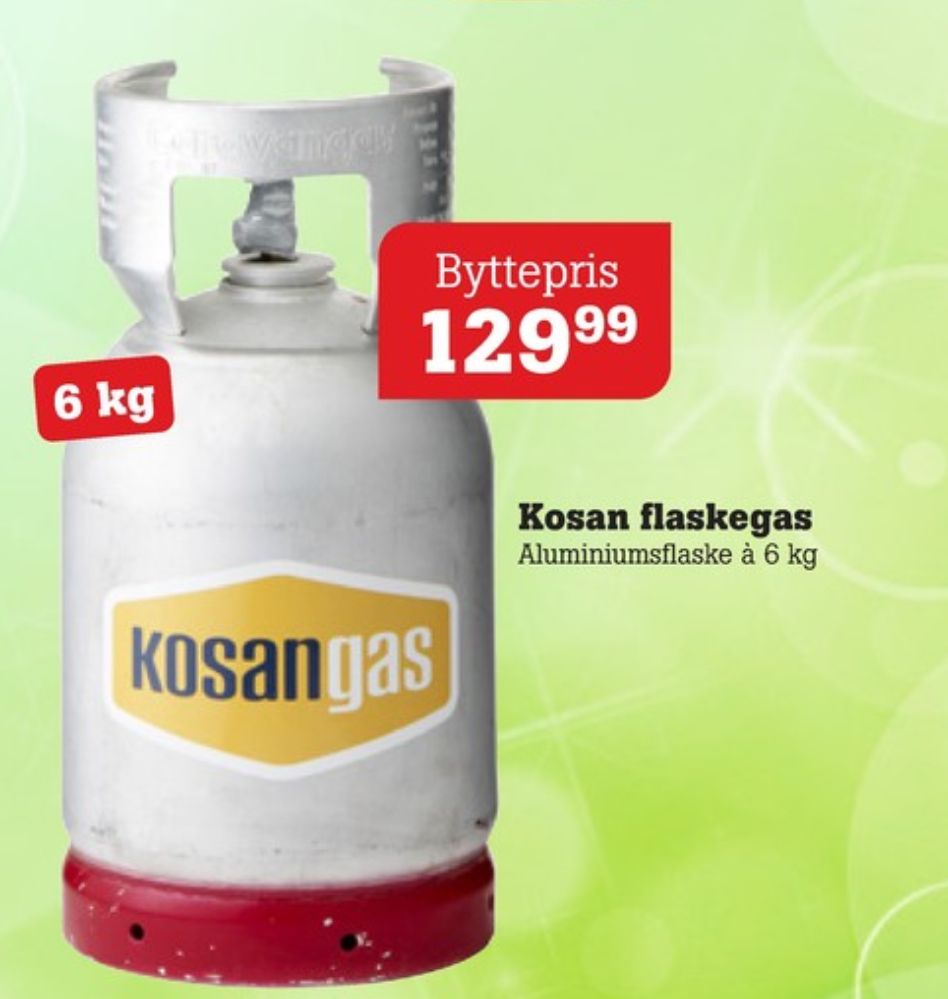 Kosan, Gasflaske