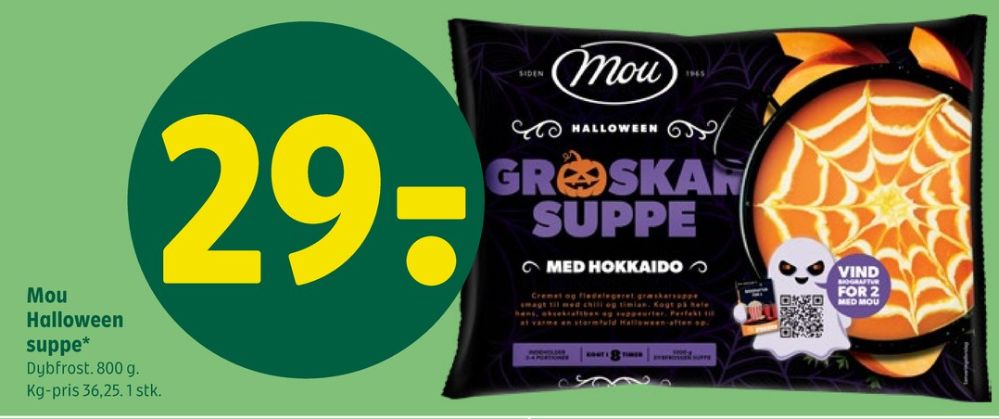 Mou, Græskarsuppe