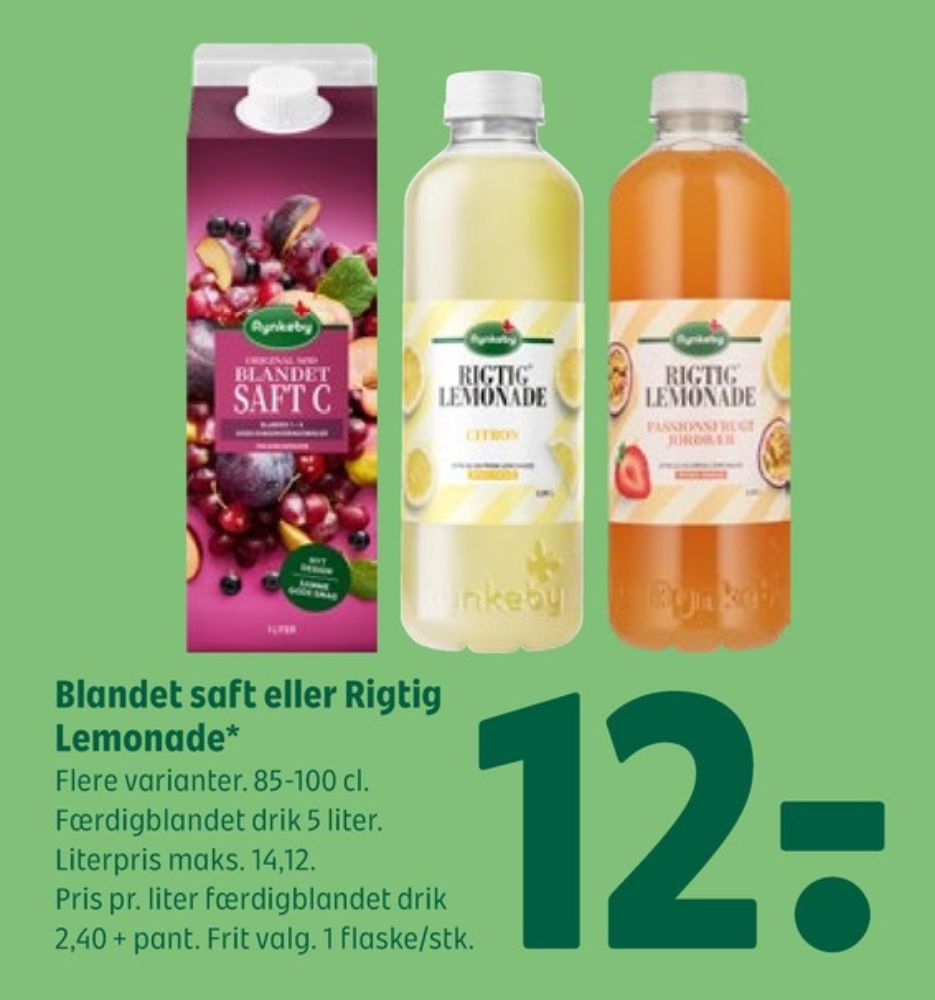 Rynkeby, Blandet Saft C