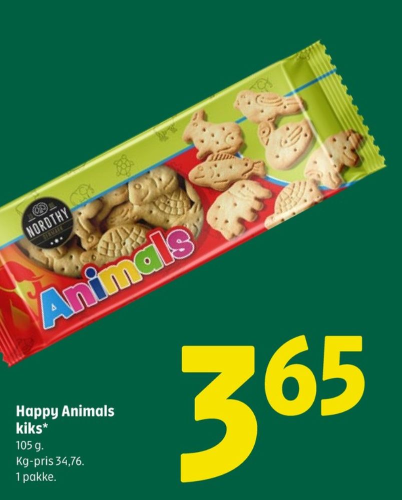 Nordthy Happy Animals, Kiks