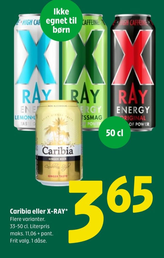 X-Ray Lemon Lime Zero, Energidrik