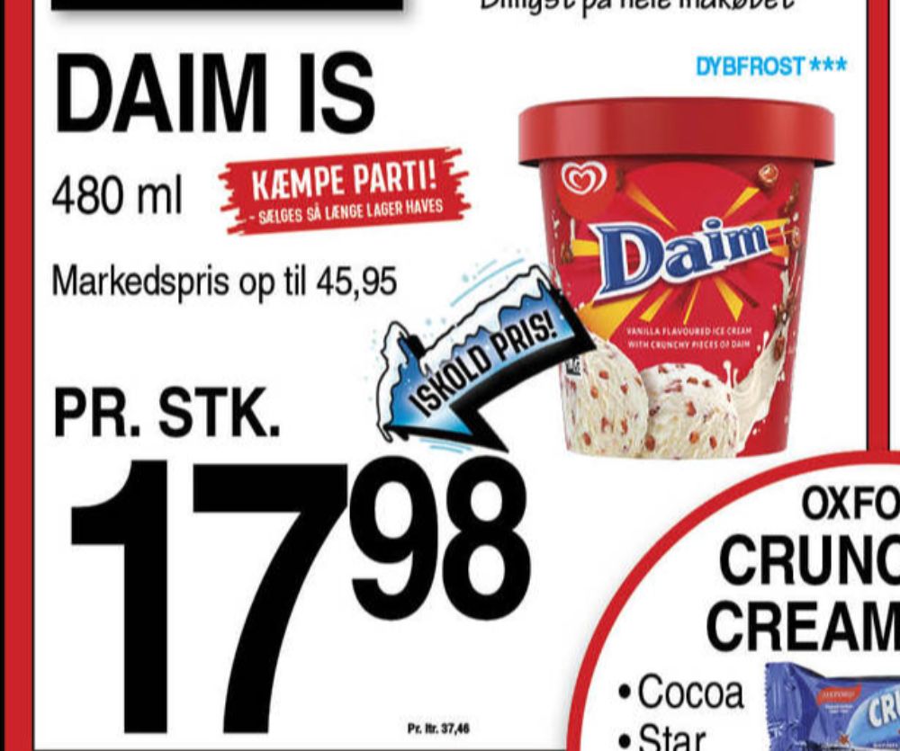 Frisko Daim, Daim is