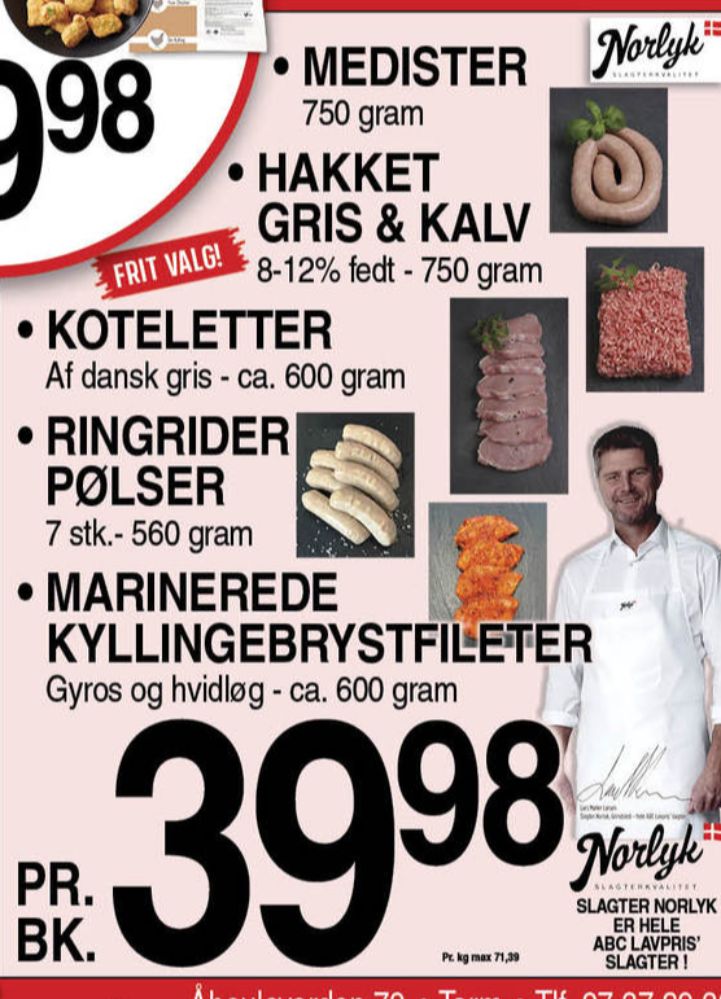 Norlyk Slagter, Ringriderpølser