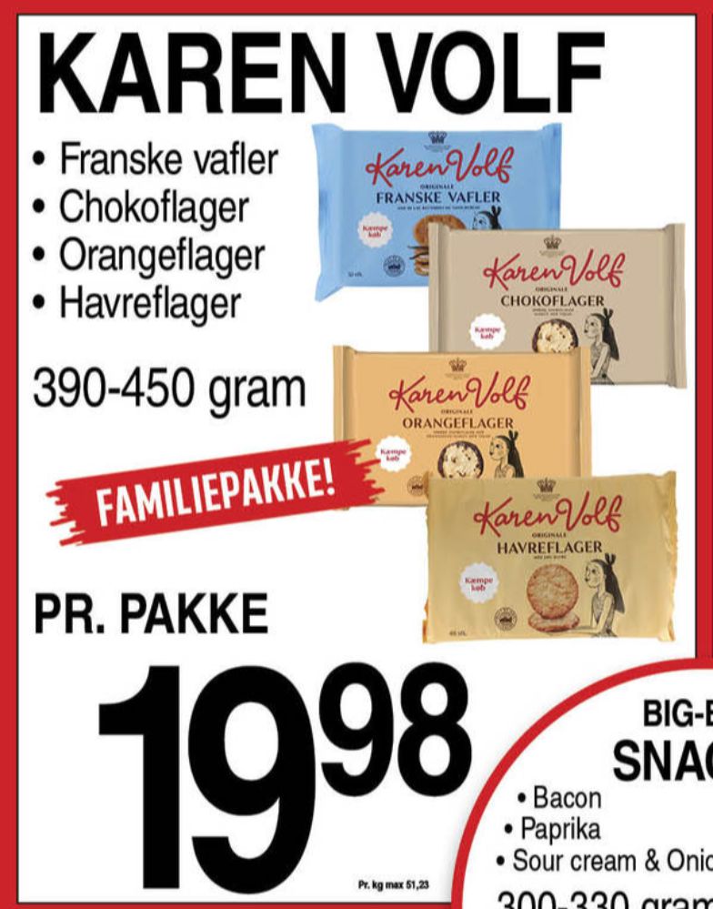 Karen Volf, Havreflager