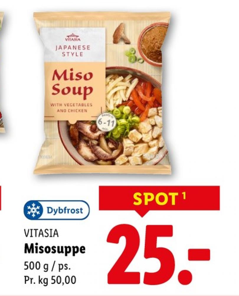 Vitasia, Miso Soup with Vegetables and Chicken