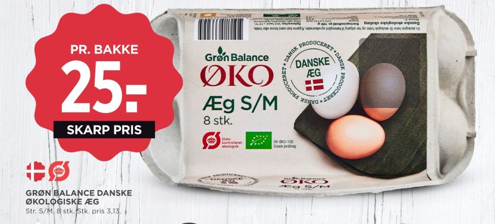 Grøn Balance, Øko Æg S/M