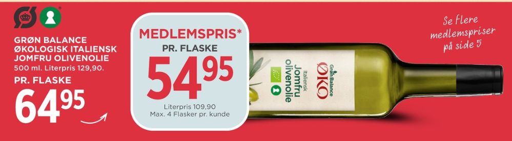 Grøn Balance, Olivenolie