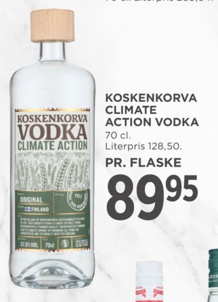 Koskenkorva Climate Action, Vodka