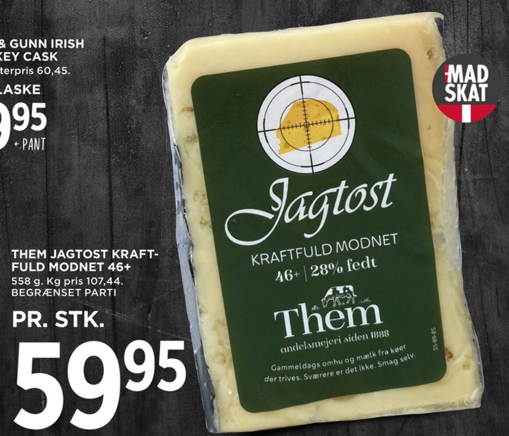 Them Ost Jagtost, Skæreost