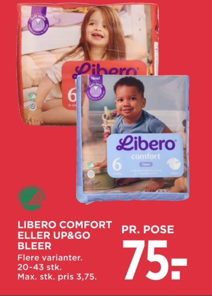 Libero Comfort, Bleer str 6 13-20 kg