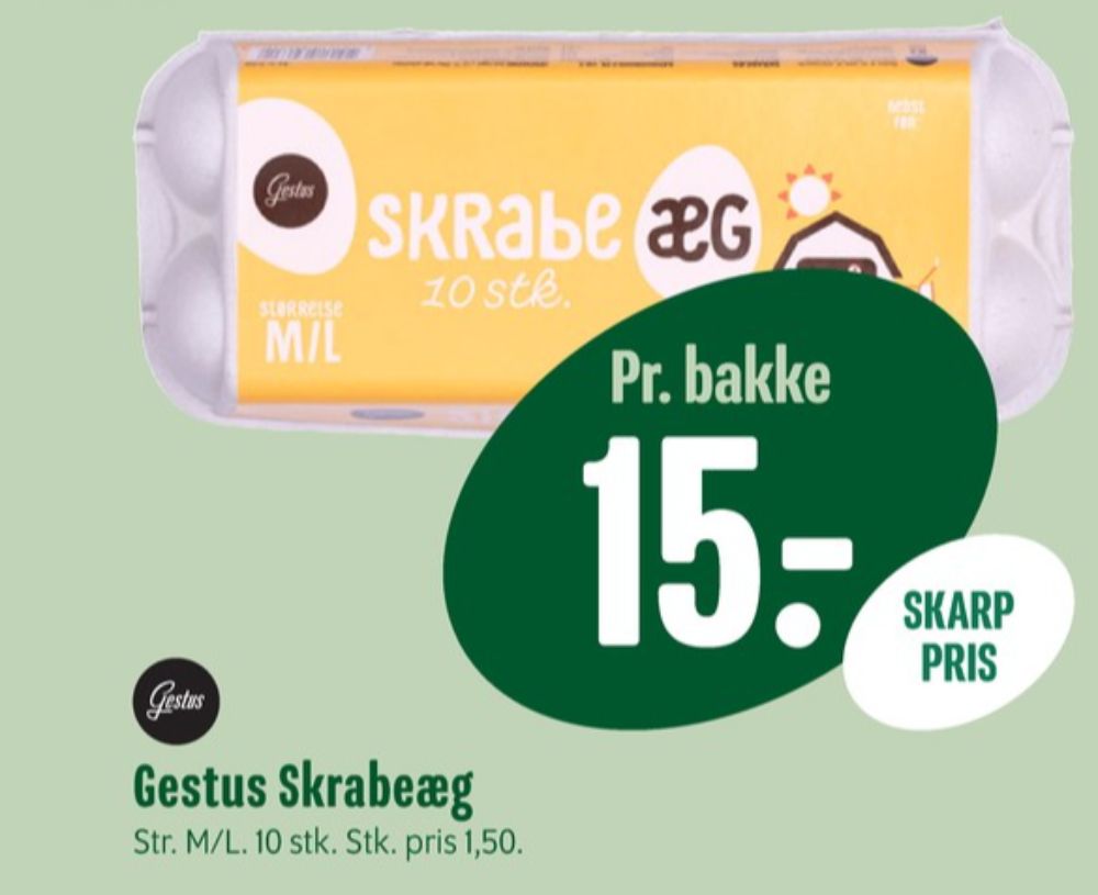 Gestus, Skrabeæg M/L