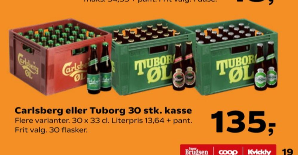 Tuborg Grøn, Øl