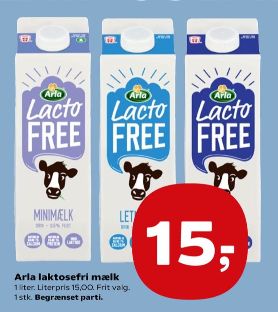Arla Lacto FREE, Sødmælk