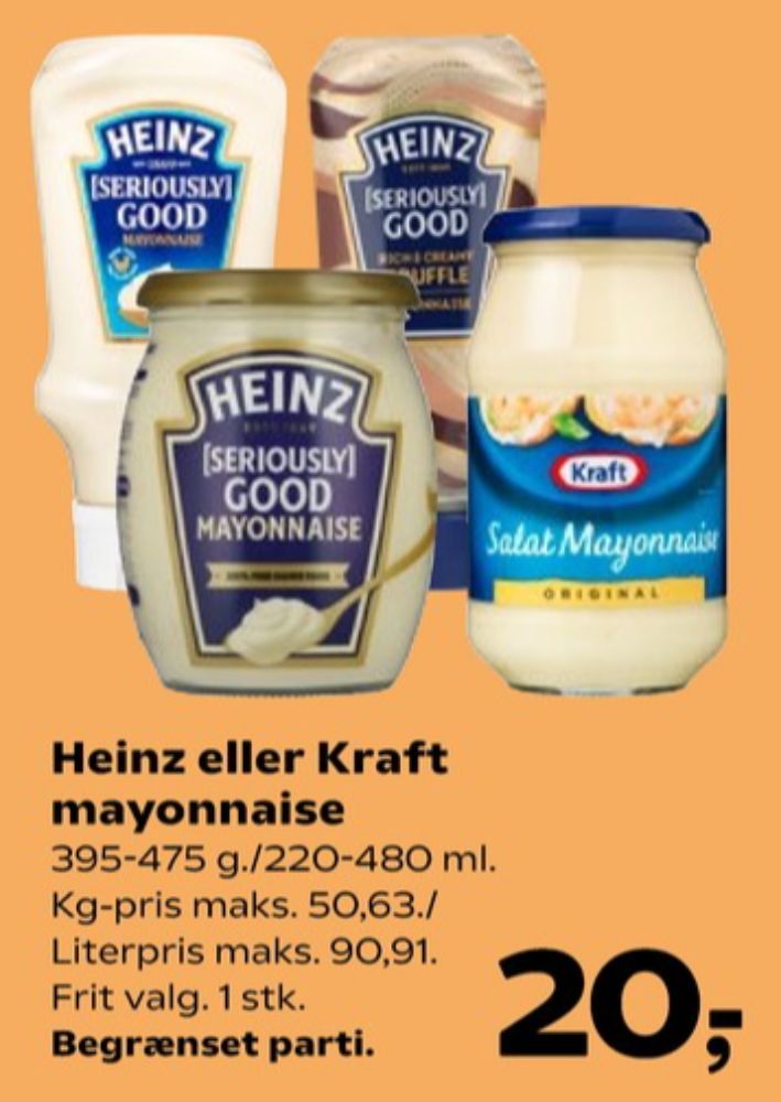 Heinz, Seriously Good Mayonnaise