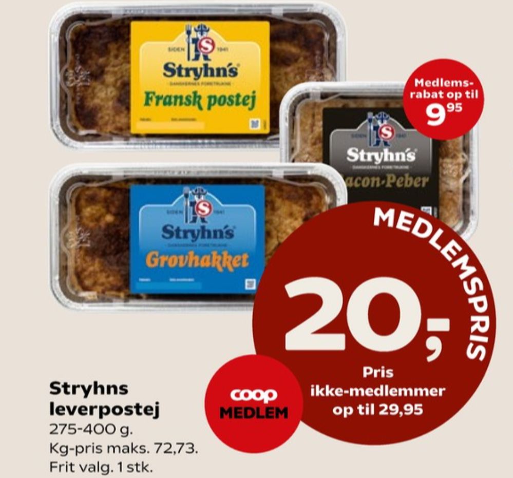 Stryhns Fransk Postej, Leverpostej