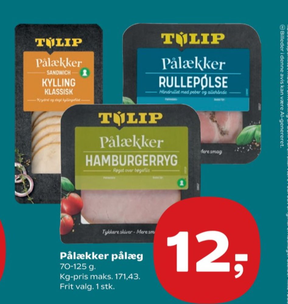 Pålækker, Rullepølse
