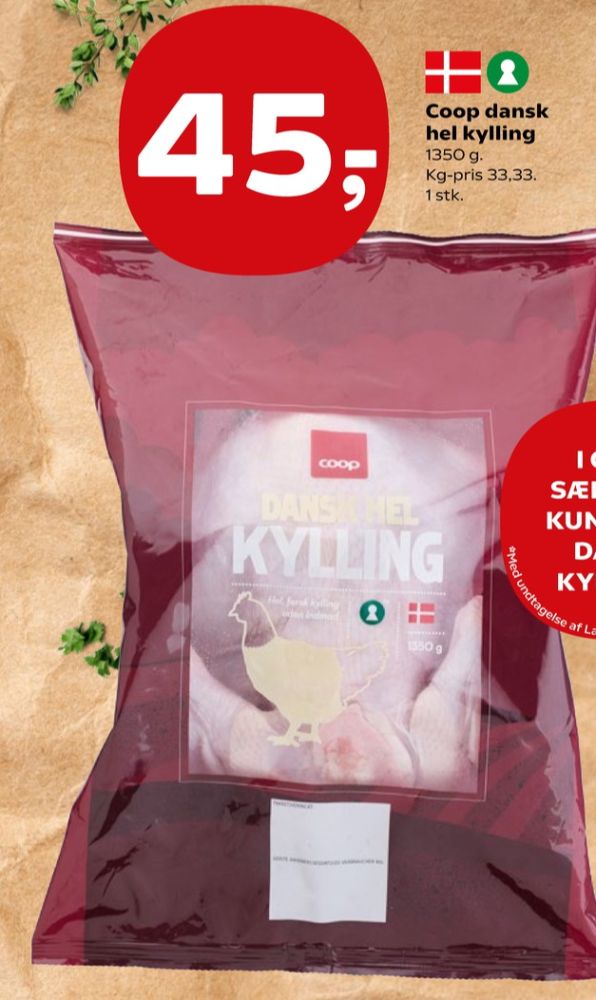 Coop, Kylling