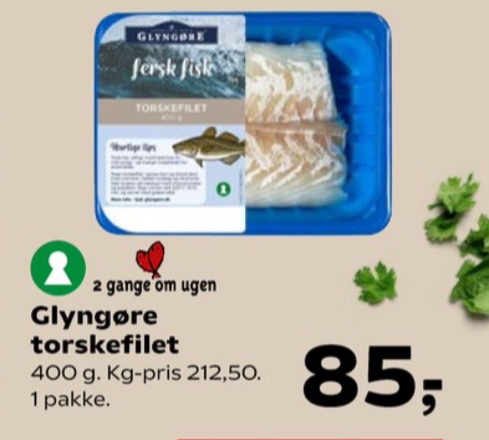Glyngøre, Torskefilet