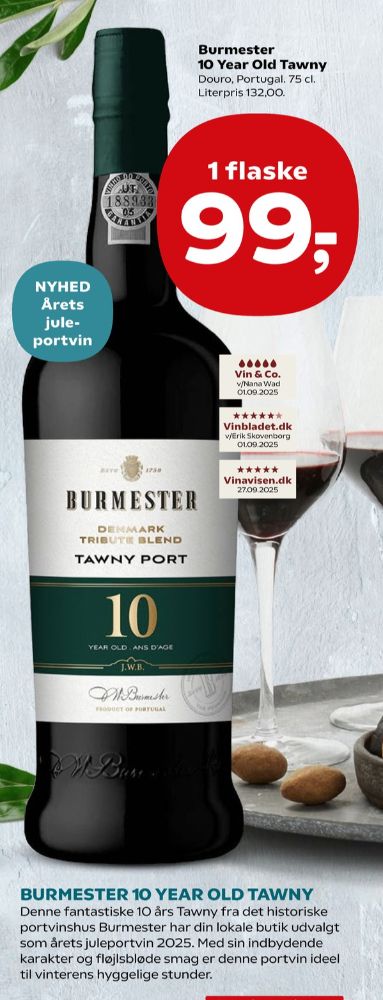 Burmester  10 YO Tawny, Portvin