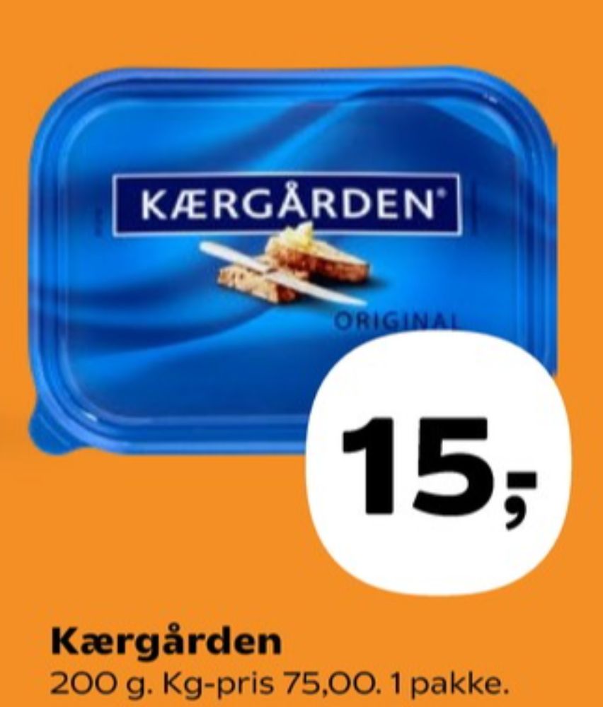 Kærgården, Smørbar