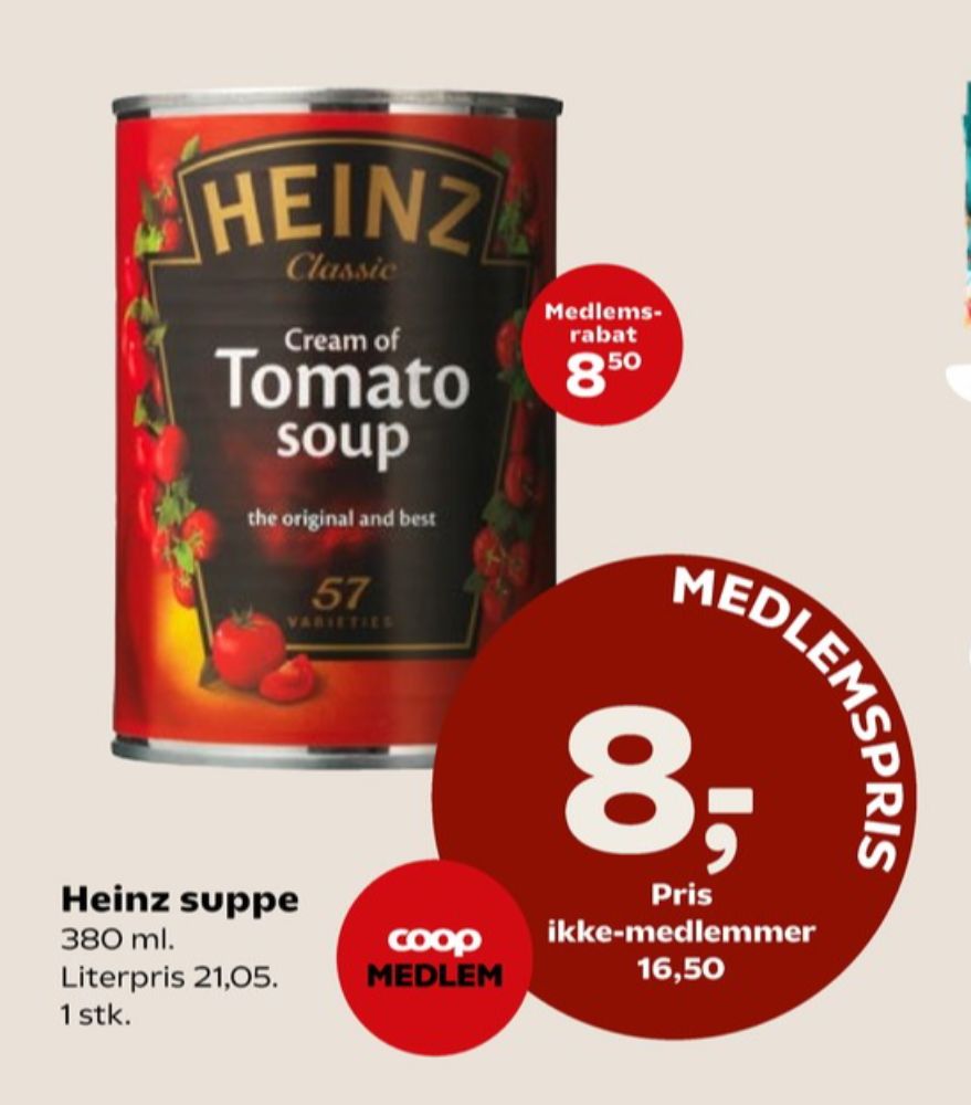 Heinz, Tomatsuppe